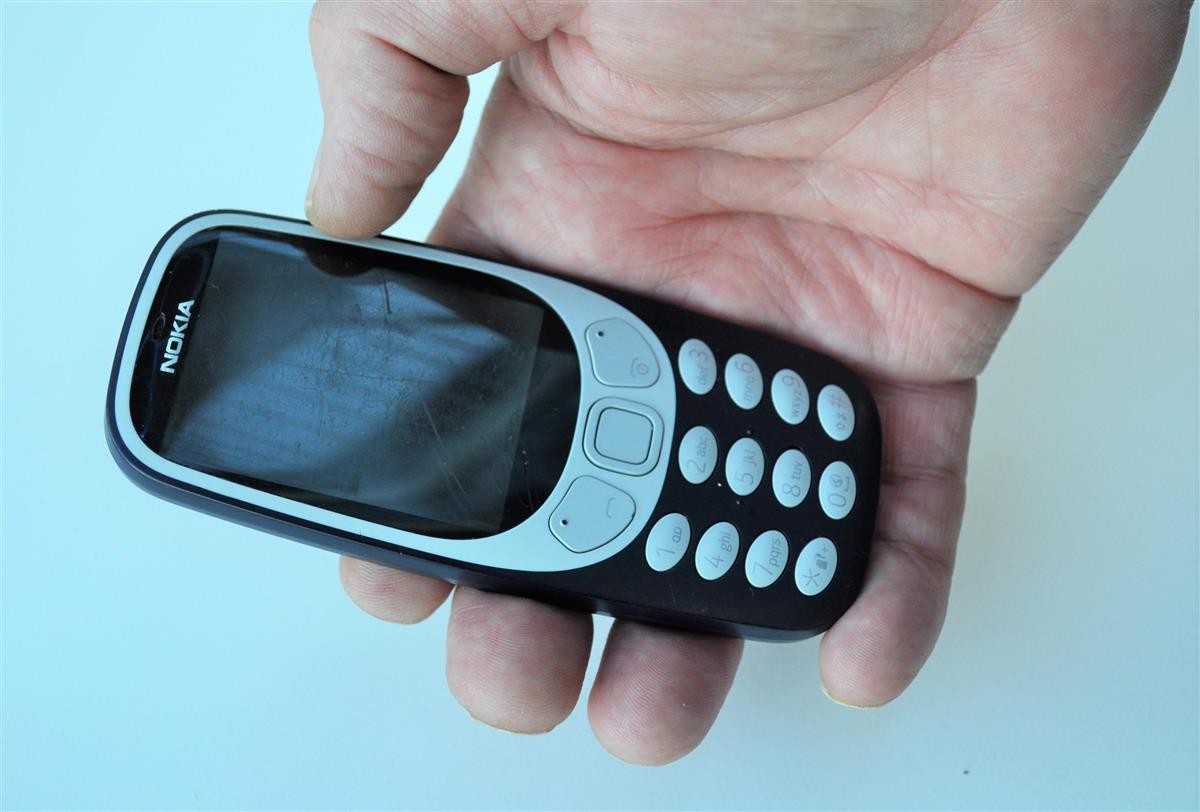 Gammel mobiltelefon. Nokia - Klikk for stort bilde