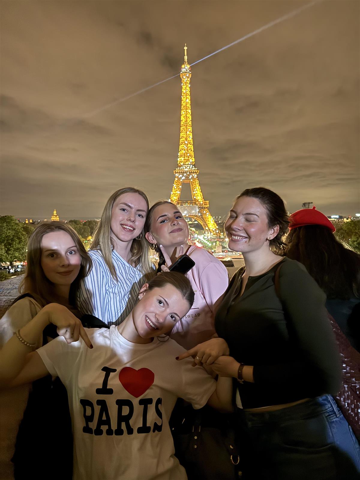 Fransk 3 på tur til Paris - Klikk for stort bilde